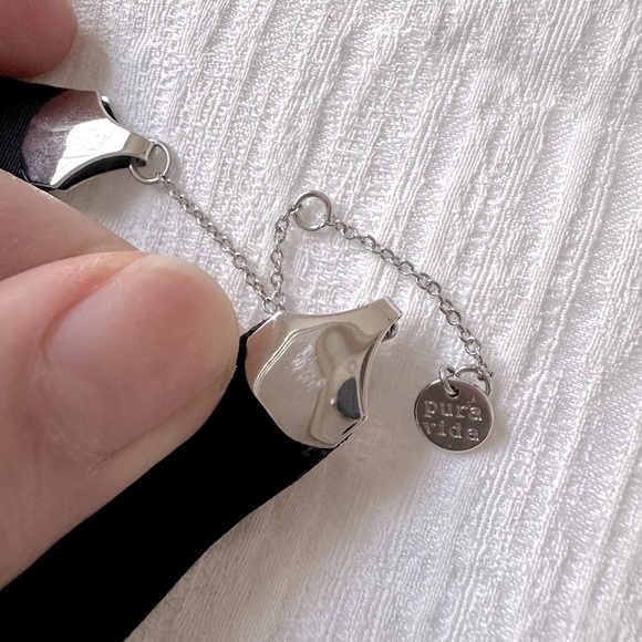 Pura Vida Cinderella Velvet Ribbon Choker Necklace - Picture 5 of 6